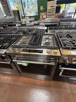 JennAir 30” downdraft Stainless Steel duel fuel Range with Oven