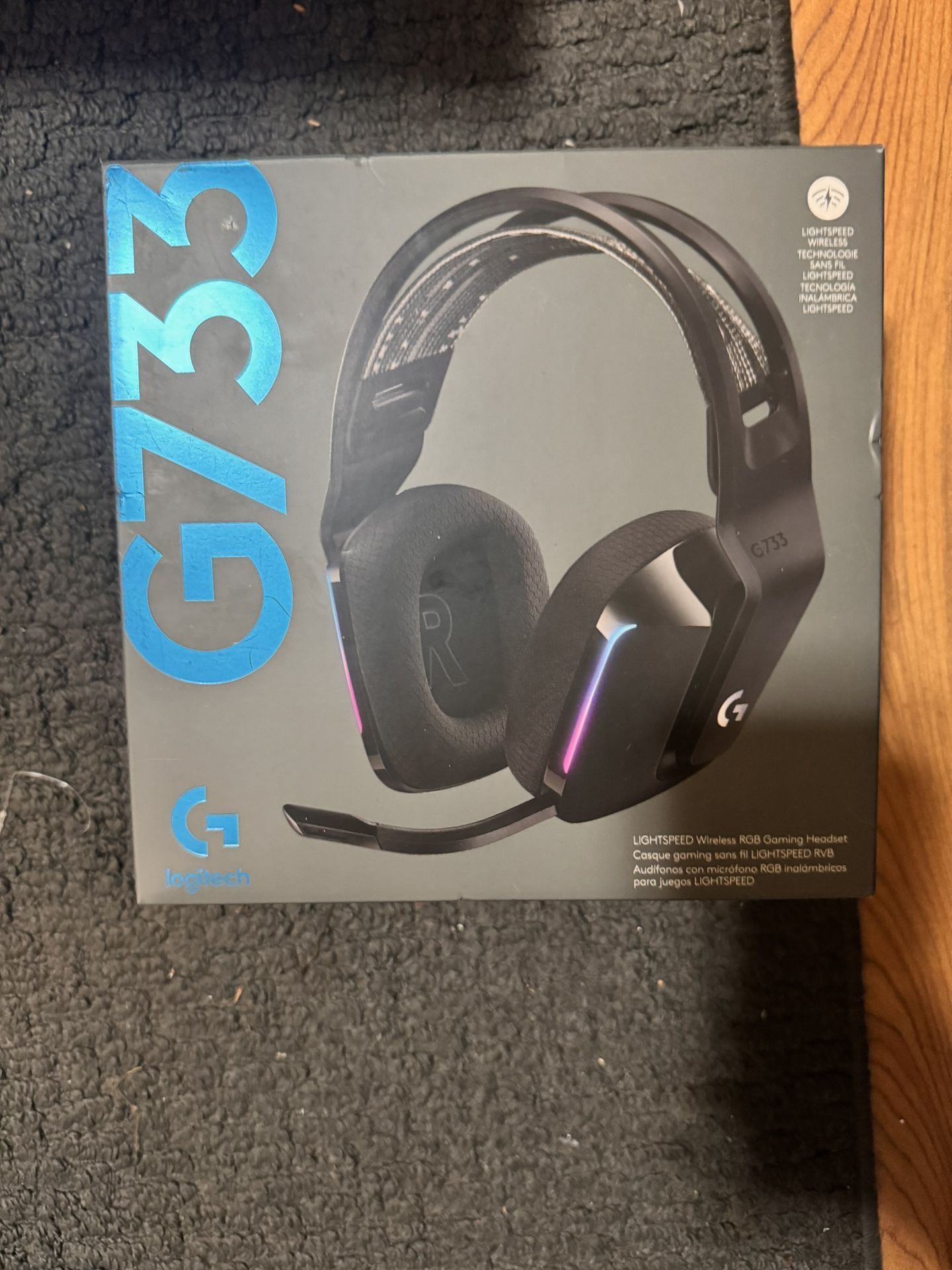 G733 Wireless Gaming Logitech Headset Never Opened 