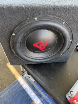 Cerwin Vega 12” subwoofer