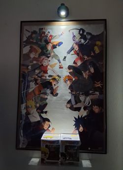 Another order for the requested authentic Naruto Shippuden cinematic theater room/Art display