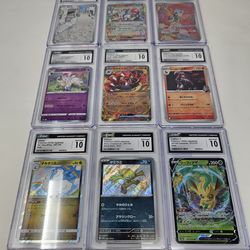 Graded pokemon cards serious buyer only!