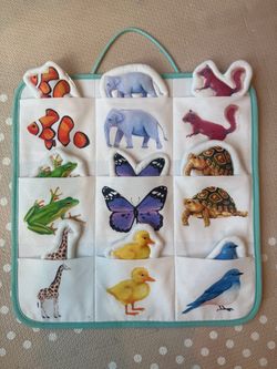 Lovevery Quilted Critter Pockets