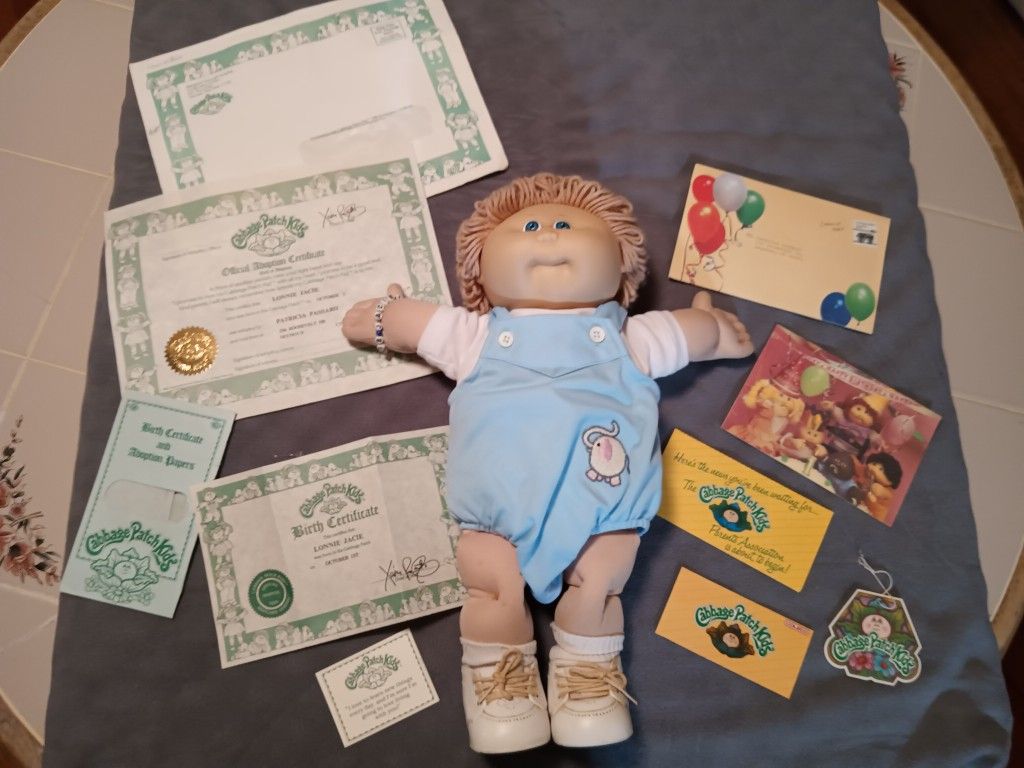 Cabbage patch Doll/Authenticated/Vintage,Collector 
