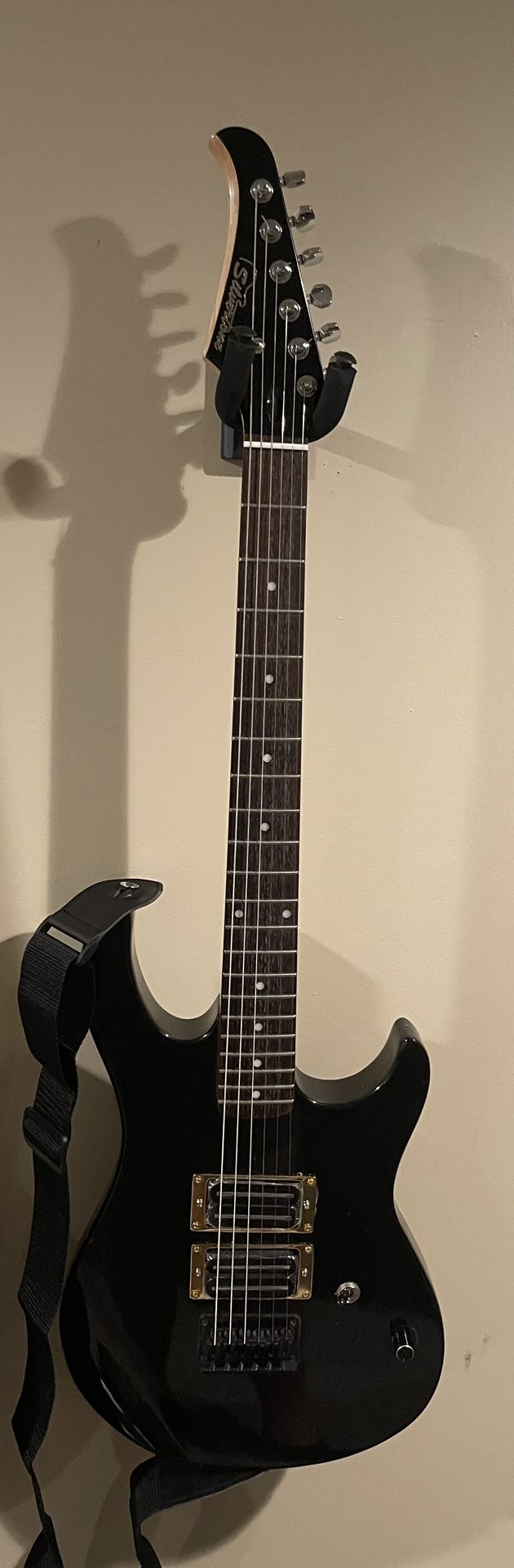 Guitar With Strap & Soft Case Read Description