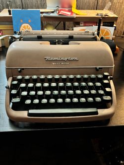 Remington typewriter