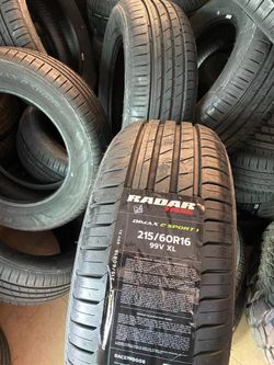 215/60/16 new tires