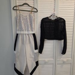Weissman Showtime: Black & White Dance Costume 