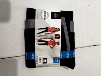 Member's Mark Girls 3-Pack Leggings Size L (10/12)