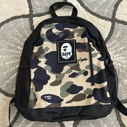 Kids Bape Backpack with Keychain 