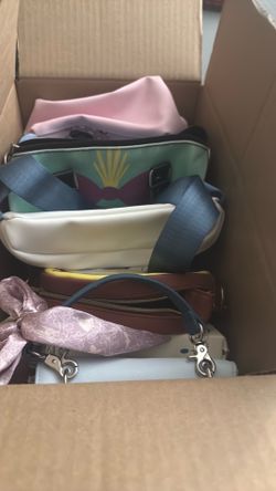 Box of Loungefly bags