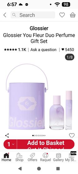 👄💅🏼💘New Glossier Perfume Gift Set Hot New Fragrance 