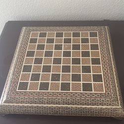 Persian Khatam Kari chess board