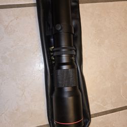 TELESCOPIC CAMERA LENS 500mm Vivitar Series 1 w mount, bag and covers