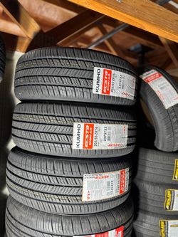 205/55r16 Kumho Ecsta 4 New Tires Installed And Balanced Included