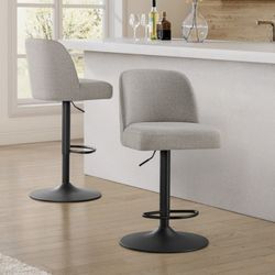2 pack Highland Gas-lift Adjustable Stool