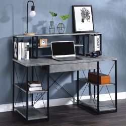 Writing desk Grey, White or Black finish, Wood, Metal, others, New Especial price 
