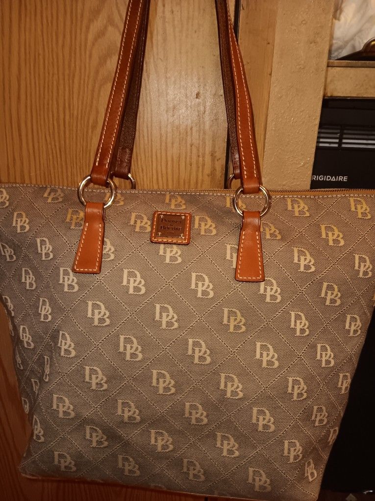 DOONEY AND BOURKE Monogram Tote