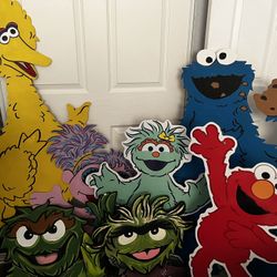 Sesame Street Props
