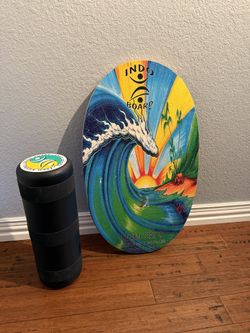 Indo Balance Board - Trainer Roller Fitness Skate/Surf