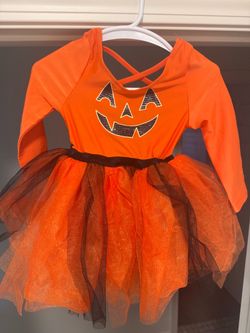 LOL Vintage Jack O Lantern Tutu Dress 2T