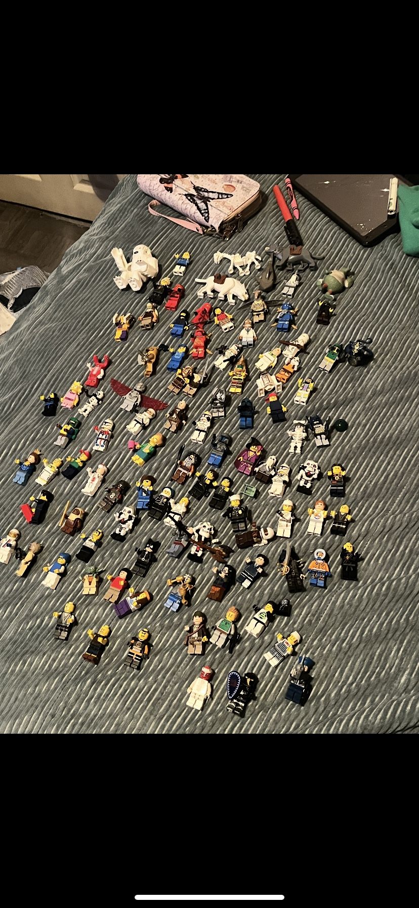 100+ Lego Collectable Mini figures