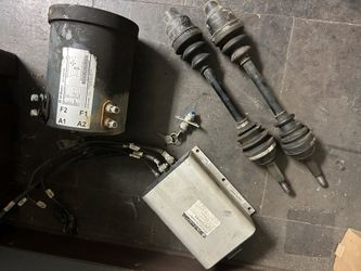 Gem Car Parts Motor And Controller 