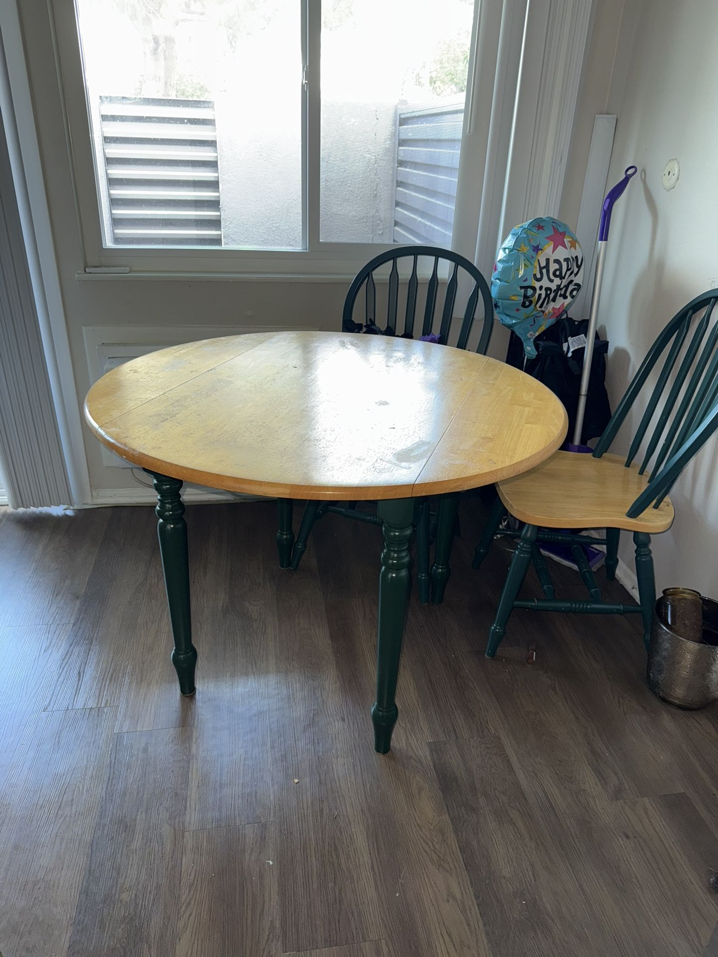 Large Round Dining Table