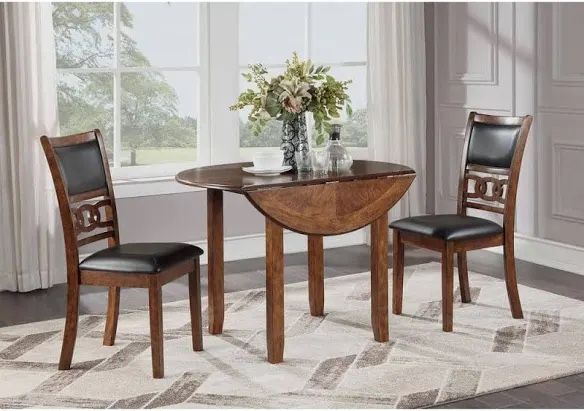 New Classic Drop Leaf Table with 2 Chairs 