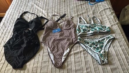 3 woman swimsuit size medium all for $10