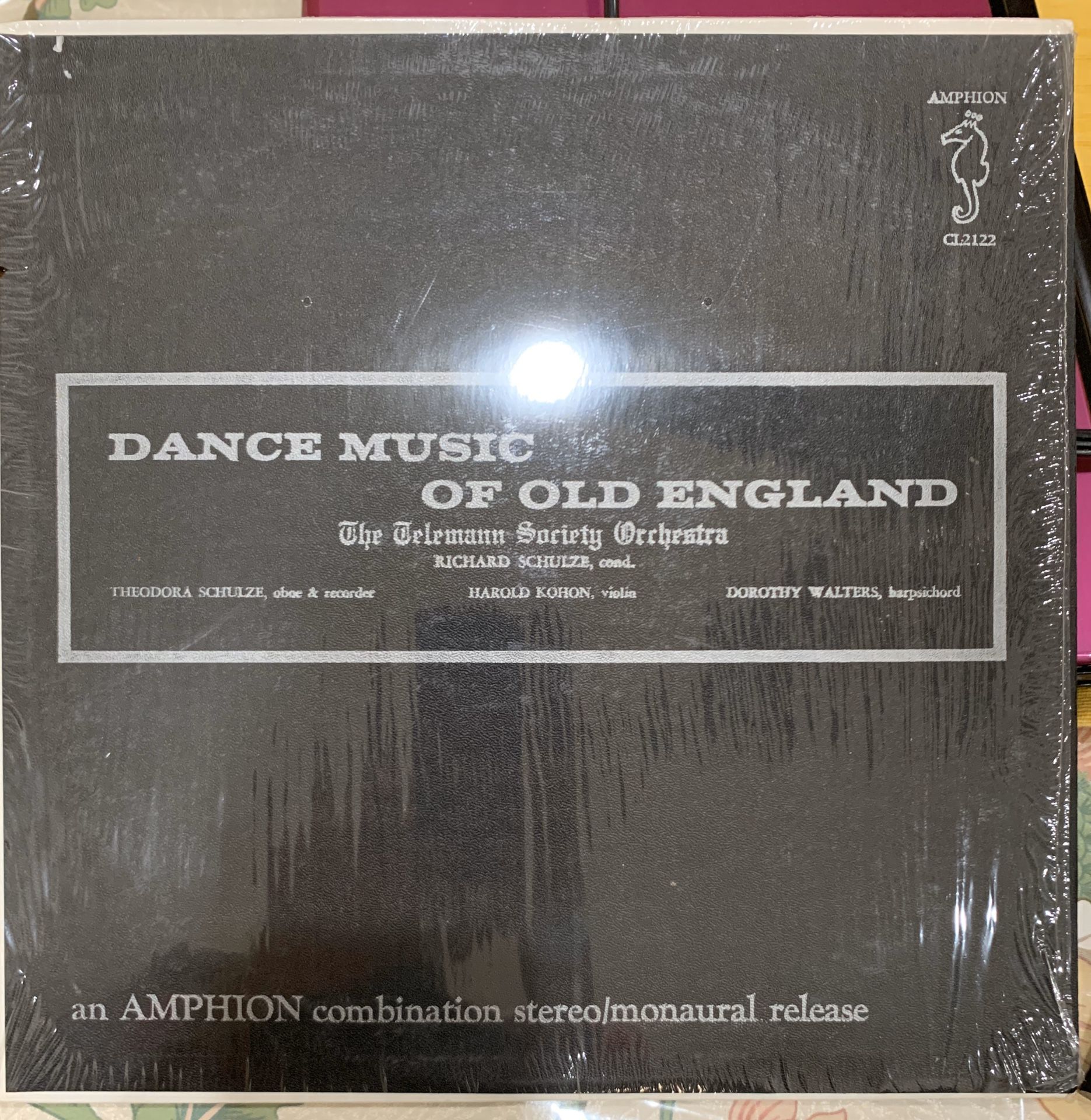 Dance Music of Old England by Richard Schulze vinyl