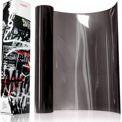 B113 VViViD+ Ultimate Headlight Taillight Tint Vinyl Wrap (16" x 10ft, Light Smoke)