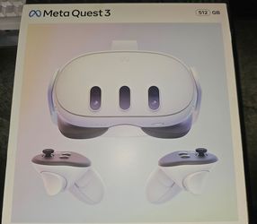 Meta Quest 3 512GB VR Headset + Extras