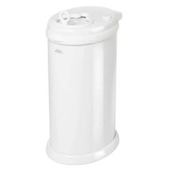 Ubbi Steel Diaper Pail - White