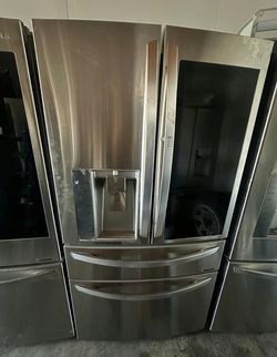 LG InstaView Stainless 4-Door Fridge