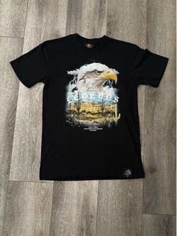 Black Eagle hasta muerte Graphic Men's tees