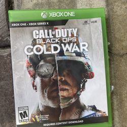 Call of Duty Black Ops Cold War Xboxone Game