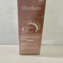 OceAura 42 SPF Sheet Body Mist