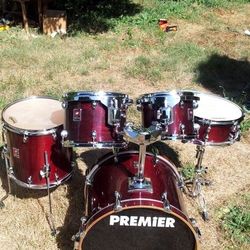 Premier Astria series drum set