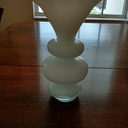 Glass Art Vase 