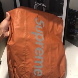 Supreme Reflective Waterproof backpack- orange