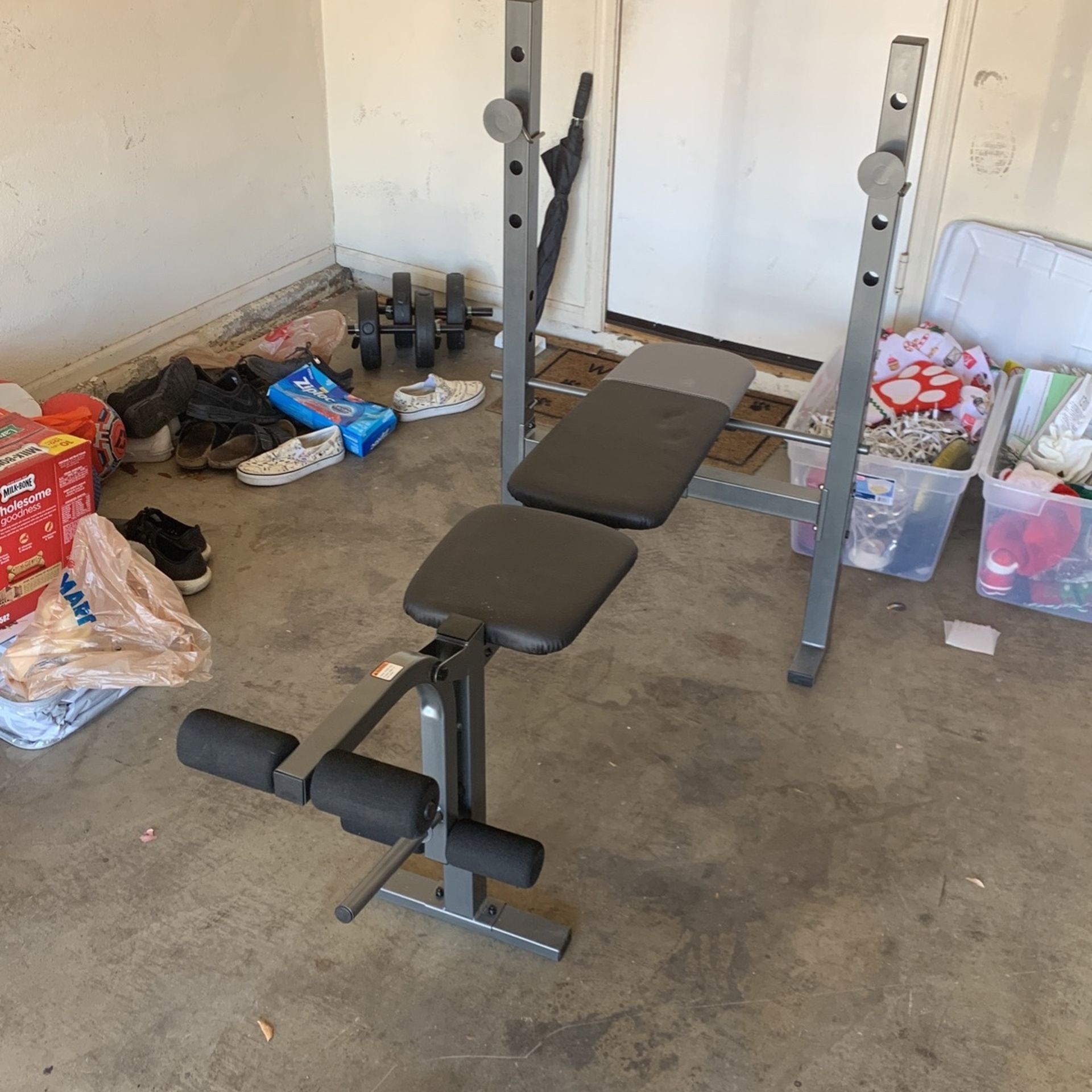Weider Bench and Rack