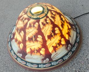 Art Nouveau style Glass Lamp shade