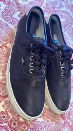 Men’s leather Vans size 11