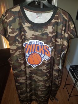 4xl knicks sleeveless shirt camo