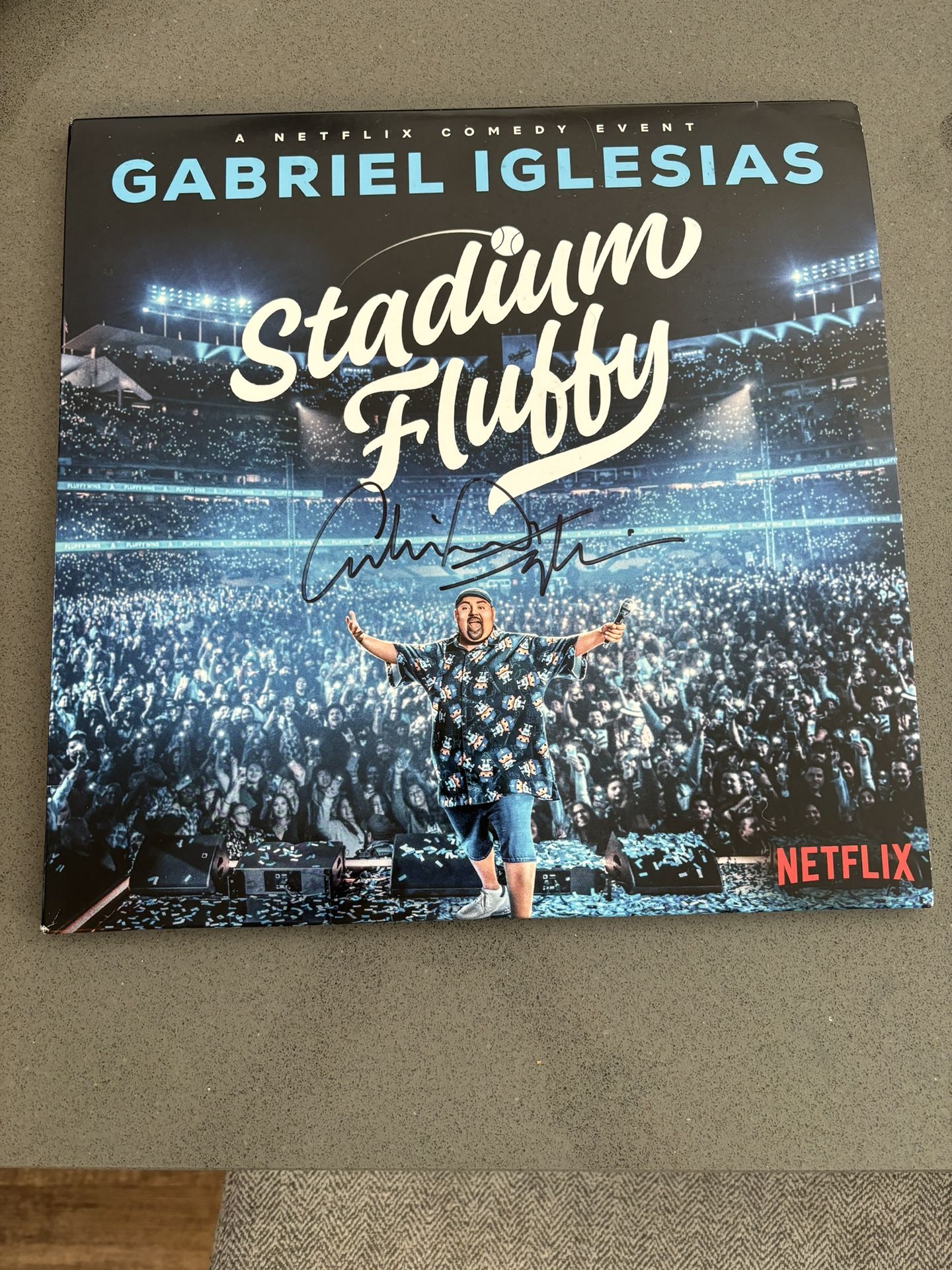 Signed Fluffy Vinyl