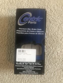 REAR brake pad set (universal)