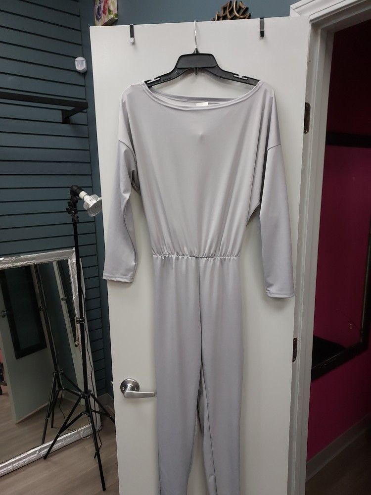 Grey Jumpsuit Size L