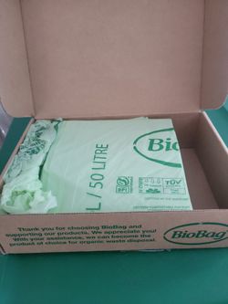 Opened Box Bio Bags 4 Bucks