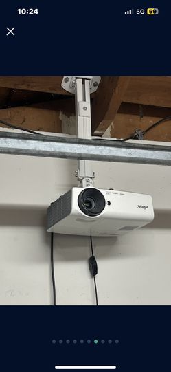 Home Theatre Projector 4K + Screen Projector [9+ Foot Screen]  (Homegear)