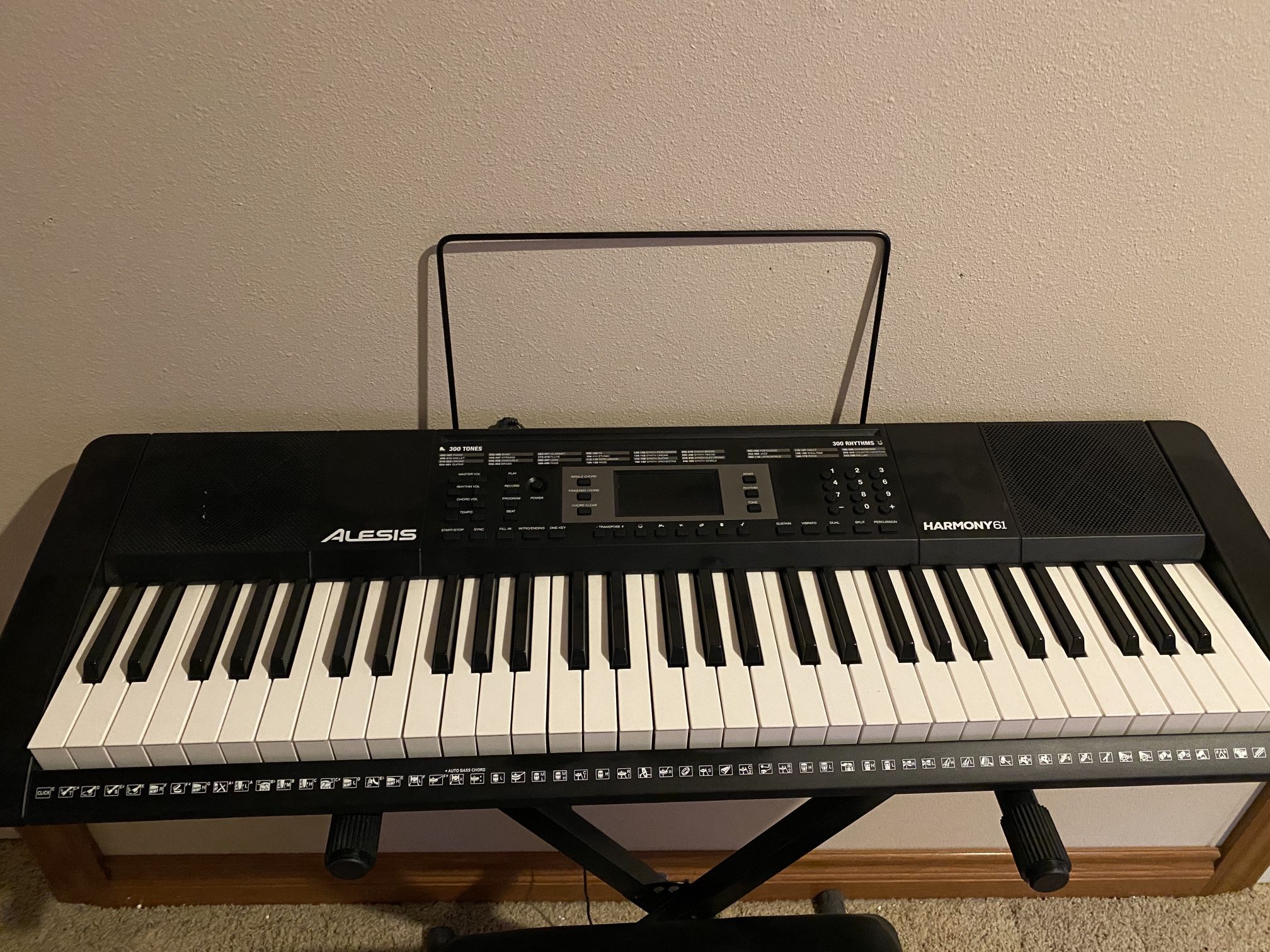 Electric Keyboard - 62 Keys